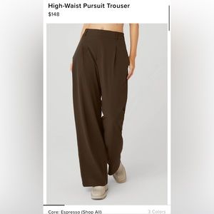Alo High-Waist Pursuit Trouser